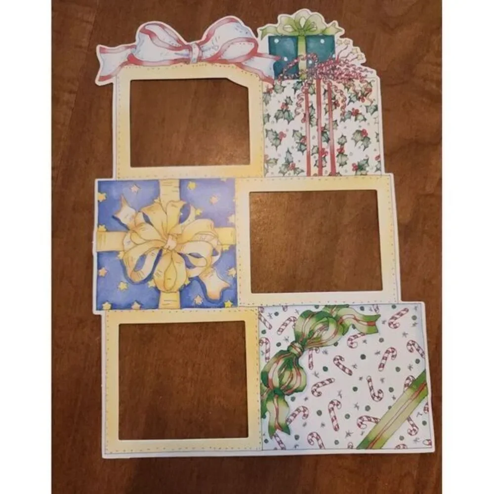 CHRISTMAS FRAMES &‎ TAGS AND EPHEMERA New Scrapbook,  Junk Journal